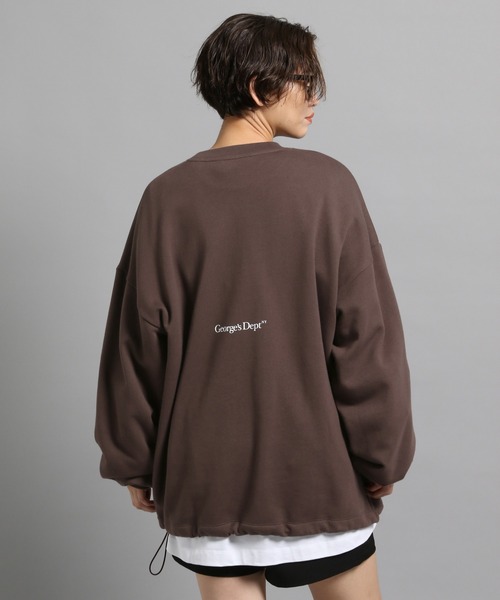 GEORGE'S（ジョージズ）の「ミニ裏毛BIGポケットプルオーバー（Tシャツ/カットソー・メンズ・ブラック/ブラウン・MEDIUM/LARGE）」の21枚目の写真