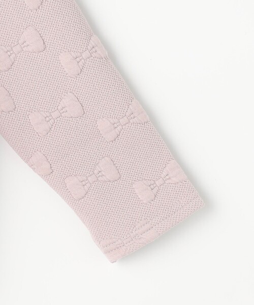 ANY（エニィ）の「リボン ジャガード カーディガン（カーディガン/ボレロ・キッズ・ネイビー系/ベージュ系/サックスブルー系・110/120/130）」の16枚目の写真