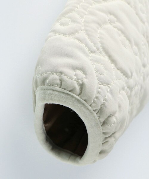 BRANSHES（ブランシェス）の「【マシンウォッシャブル/ベビー】くま柄キルティングジャケット（ノーカラージャケット・キッズ・アイボリー・80）」の5枚目の写真