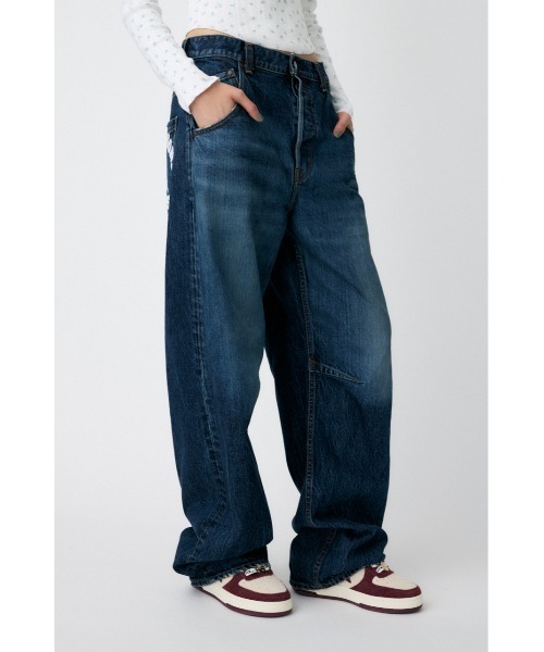 MOUSSY A BATHING APE CURVE ストレート size 0 MOUSSY | BP/MS CURVE ストレート (ワイド ) |SHEL'TTER WEBSTORE