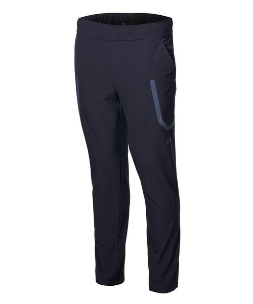 UNDER ARMOUR(アンダーアーマー)の「UAブラッシュドウーブン リフレクト パンツ(トレーニング/メンズ)(その他パンツ・メンズ・ブラック・L/M/S/2XL/XL/3XL)」の1枚目の写真