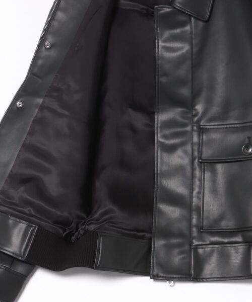 A.P.C.（アーペーセー）の「BLOUSON AVIS（ブルゾン・メンズ・ブラック・XS/S/M/L）」の2枚目の写真