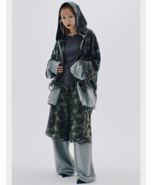 neith.（ネイス）の「neith./ネイス/Layered Crush Sweat Pants