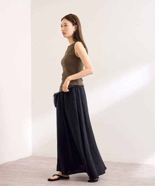 FRAMeWORK（フレームワーク）の「≪追加≫2WAYベアテレコタンク2（タンクトップ・レディース・ベージュ系その他/ブラウン/ホワイト/ブラック・FREE）」の13枚目の写真