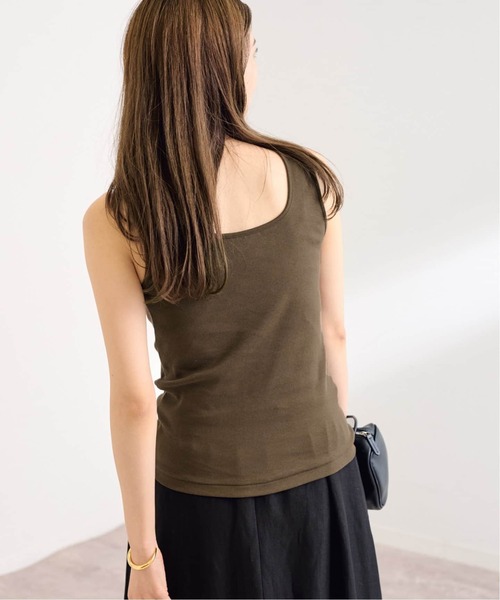 FRAMeWORK（フレームワーク）の「≪追加≫2WAYベアテレコタンク2（タンクトップ・レディース・ベージュ系その他/ブラウン/ホワイト/ブラック・FREE）」の17枚目の写真