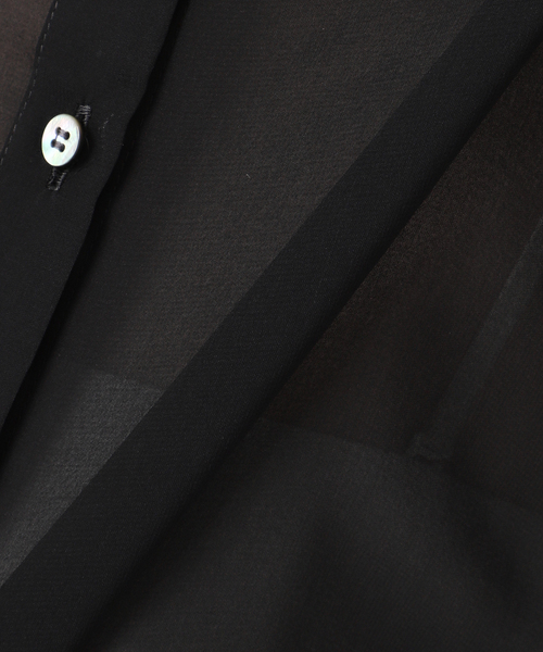 Deuxieme Classe（ドゥーズィエムクラス）の「Sheer Bow ブラウス（シャツ/ブラウス・レディース・ブラック・FREE）」の7枚目の写真