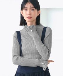 フリル付きグレー系ニットトップス フリル付きグレー系ニットトップス 楽天市場】フリル（カラー