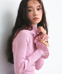 ニット/セーター（ピンク/桃色系・フリル）ファッション通販 - ZOZOTOWN