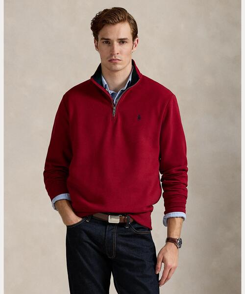 RL フリース クォータージップ スウェットシャツ（スウェット）｜POLO