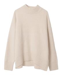 Tiara（ティアラ）の「ブークレMIXハイネックニット（ニット/セーター）」