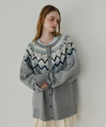 idem（イデム）の「nordic knit cardigan  / ノルディックニットカーディガン（カーディガン/ボレロ・レディース）」