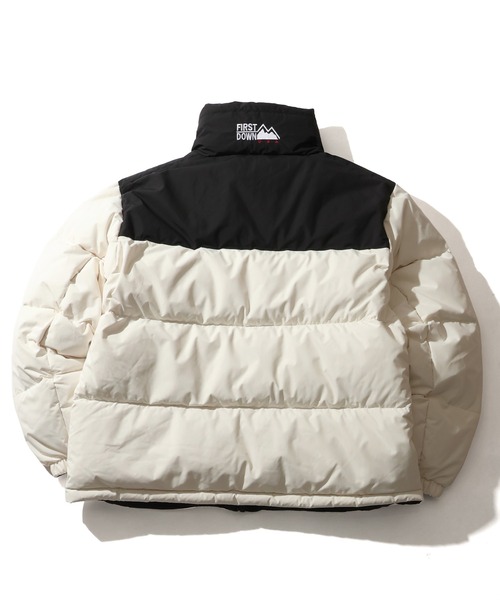 FIRST DOWN(ファーストダウン)の「【FIRST DOWN/ファーストダウン】 BUBBLE DOWN JKT / バブルダウンジャケット マイクロフト 2WAYリバーシブル(ダウンジャケット/コート・メンズ・ホワイト/ブラック/ライトベージュ・L/XL/S/M)」の7枚目の写真