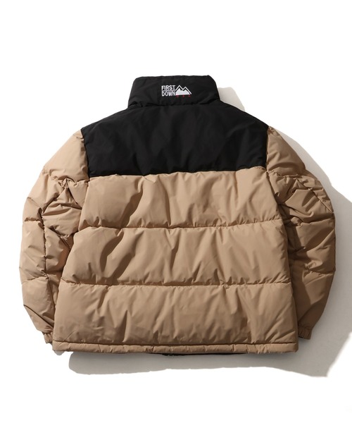 FIRST DOWN(ファーストダウン)の「【FIRST DOWN/ファーストダウン】 BUBBLE DOWN JKT / バブルダウンジャケット マイクロフト 2WAYリバーシブル(ダウンジャケット/コート・メンズ・ホワイト/ブラック/ライトベージュ・L/XL/S/M)」の9枚目の写真