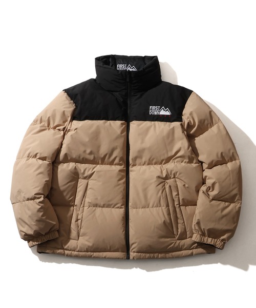 FIRST DOWN(ファーストダウン)の「【FIRST DOWN/ファーストダウン】 BUBBLE DOWN JKT / バブルダウンジャケット マイクロフト 2WAYリバーシブル(ダウンジャケット/コート・メンズ・ホワイト/ブラック/ライトベージュ・L/XL/S/M)」の8枚目の写真
