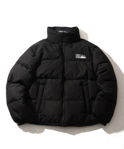 FIRST DOWN(ファーストダウン)の「【FIRST DOWN/ファーストダウン】 BUBBLE DOWN JKT / バブルダウンジャケット マイクロフト 2WAYリバーシブル(ダウンジャケット/コート・メンズ・ホワイト/ブラック/ライトベージュ・L/XL/S/M)」の4枚目の写真