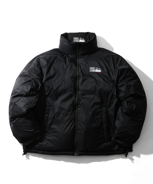 FIRST DOWN(ファーストダウン)の「【FIRST DOWN/ファーストダウン】 BUBBLE DOWN JKT / バブルダウンジャケット マイクロフト 2WAYリバーシブル(ダウンジャケット/コート・メンズ・ホワイト/ブラック/ライトベージュ・L/XL/S/M)」の14枚目の写真