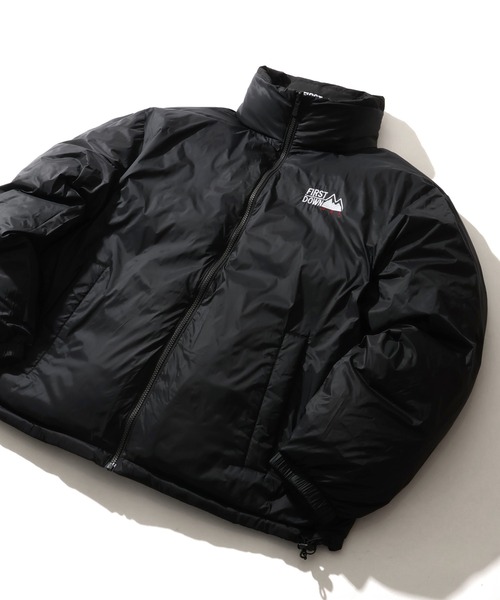 FIRST DOWN(ファーストダウン)の「【FIRST DOWN/ファーストダウン】 BUBBLE DOWN JKT / バブルダウンジャケット マイクロフト 2WAYリバーシブル(ダウンジャケット/コート・メンズ・ホワイト/ブラック/ライトベージュ・L/XL/S/M)」の10枚目の写真