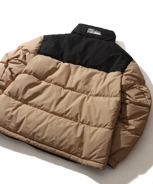 FIRST DOWN(ファーストダウン)の「【FIRST DOWN/ファーストダウン】 BUBBLE DOWN JKT / バブルダウンジャケット マイクロフト 2WAYリバーシブル(ダウンジャケット/コート・メンズ・ホワイト/ブラック/ライトベージュ・L/XL/S/M)」の12枚目の写真