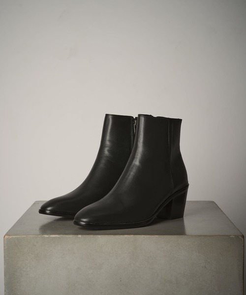 レザーヒールブーツ（ブーツ）｜Lui's（ルイス）のファッション通販