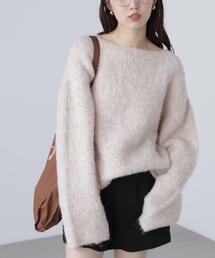 FREE'S MART | ◆ラメミックスブークレー畔ニット(ニット/セーター)