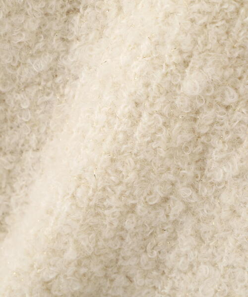 FREE'S MART（フリーズマート）の「◆ラメミックスブークレー畔ニット（ニット/セーター・レディース・グレー/ブルー/ホワイト/ピンク・FREE）」の21枚目の写真