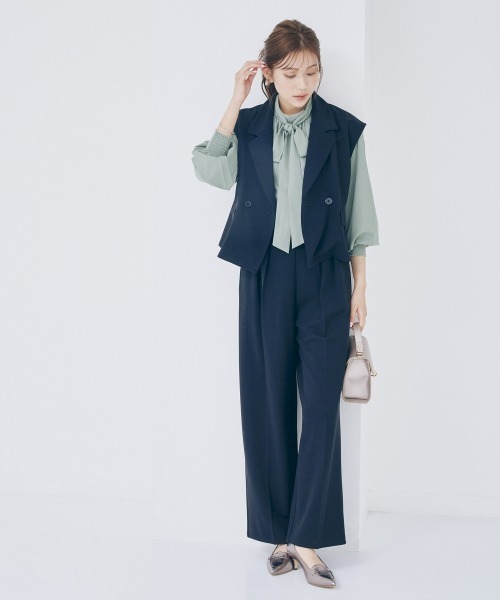 Jun Hashimoto スーツ ジャケット ベスト パンツ セット 楽天市場】パンツスーツ セットアップ 全2色 【ジャケット+ベスト+