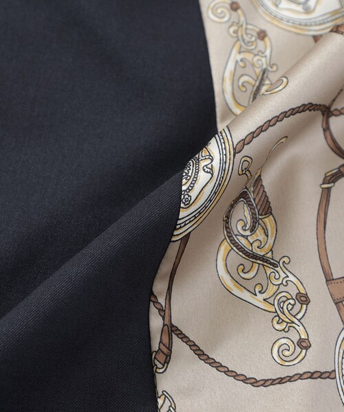 LOVELESS(ラブレス)の「バックスカーフシャツワンピース(シャツワンピース・レディース・グレー系その他/ブルー系その他7/ブラウン系その他3・34/36/38)」の12枚目の写真