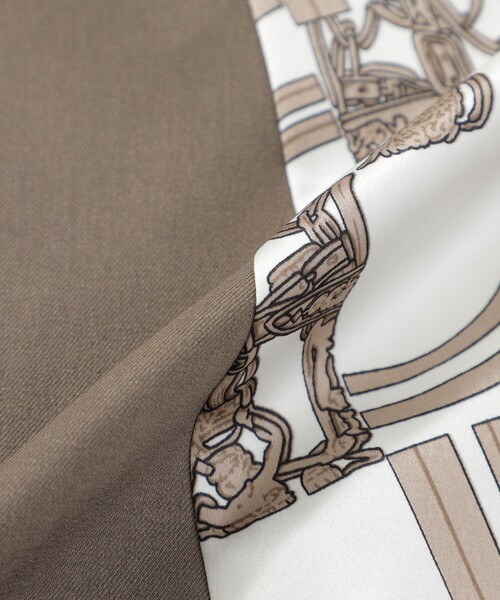 LOVELESS(ラブレス)の「バックスカーフシャツワンピース(シャツワンピース・レディース・グレー系その他/ブルー系その他7/ブラウン系その他3・34/36/38)」の13枚目の写真