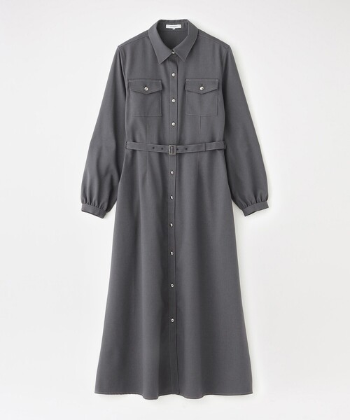 バックスカーフシャツワンピース（シャツワンピース）｜LOVELESS