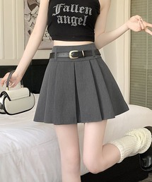 IRADOWL（アイラドール）の「ワイドタックフレアミニスカート（スカート）」