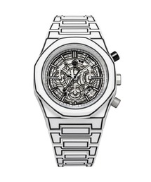 D1 MILANO | 「D1 MILANO/ディーワン ミラノ」ポリクロノ - ホワイトスケッチ/ブラックスケッチ(アナログ腕時計)