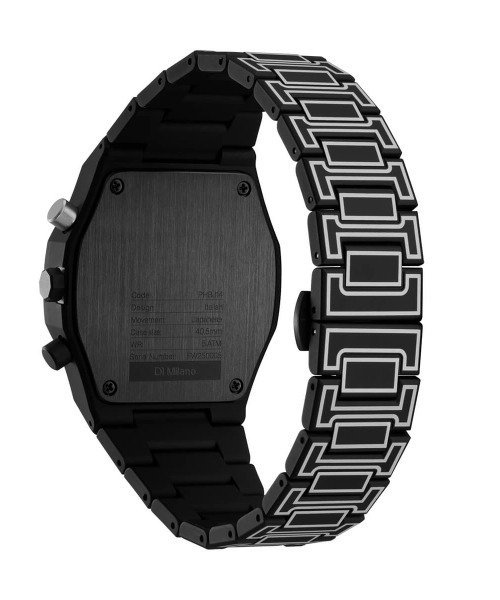 D1 MILANO（ディーワンミラノ）の「「D1 MILANO/ディーワン ミラノ」ポリクロノ - ホワイトスケッチ/ブラックスケッチ（アナログ腕時計・メンズ・ホワイト/ブラック・FREE）」の10枚目の写真