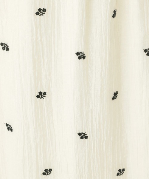 studio CLIP（スタディオクリップ）の「【daily CLIP】小花刺繍タイトスカート（スカート・レディース・ホワイト/ブラック・FREE）」の22枚目の写真