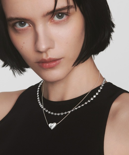 quip queint（クイップクエイント）の「【quip queint】noa chain necklace/ノア チェーン ネックレス（ネックレス・レディース・シルバー・FREE）」の8枚目の写真