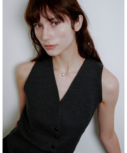 quip queint（クイップクエイント）の「【quip queint】noa chain necklace/ノア チェーン ネックレス（ネックレス・レディース・シルバー・FREE）」の7枚目の写真