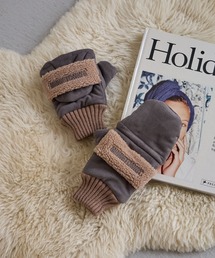 Minnetonka(ミネトンカ)の【MINNETONKA(ミネトンカ)】フードボアミトン(手袋)