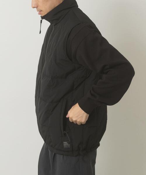 TAION(タイオン)の「TAION SC Track Down Vest(ダウンベスト・メンズ・ブラック/カーキ/グレー系その他・MEDIUM/X-LARGE/LARGE)」の4枚目の写真