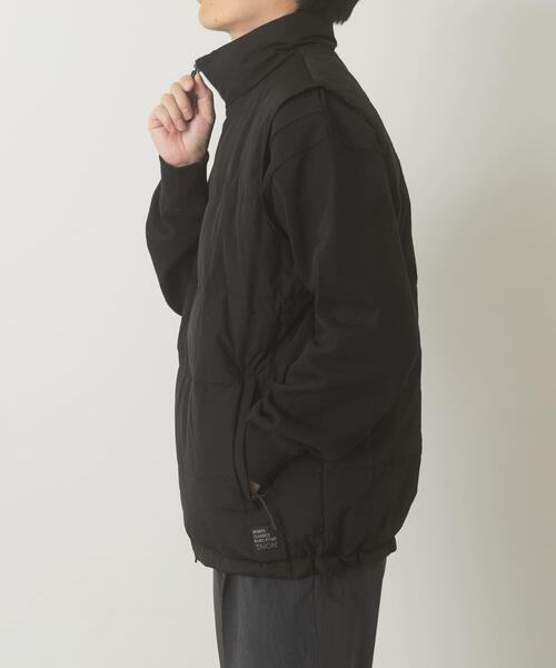 TAION(タイオン)の「TAION SC Track Down Vest(ダウンベスト・メンズ・ブラック/カーキ/グレー系その他・MEDIUM/X-LARGE/LARGE)」の5枚目の写真