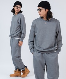 improves（インプローブス）の「スムース 裏毛スウェット トレーナー ＆ ジョガーパンツ セットアップ（ルームウェア/パジャマ）」