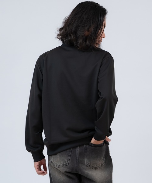 JOE MONTANA 　ブラック トレーナー スムース 裏毛スウェット トレーナー ＆ ジョガーパンツ セットアップ