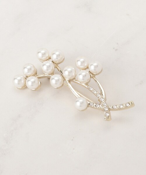 SHOO・LA・RUE（シューラルー）の「【セレモニー】ブローチ（ブローチ/コサージュ・レディース・ゴールド系/シルバー系/ゴールド系2/シルバー系3/ゴールド系3/ゴールド系1/シルバー系2/シルバー系1・00）」の7枚目の写真