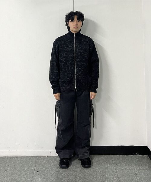 Millo Archive（ミロ アーカイブ）の「ダストハイネックフル集業 [ブラック]（カーディガン/ボレロ・メンズ・その他・X-LARGE/MEDIUM/LARGE）」の10枚目の写真