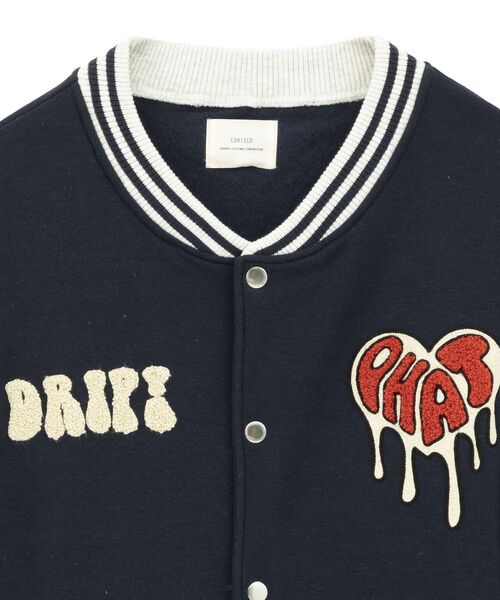 CRAFT STANDARD BOUTIQUE（クラフトスタンダードブティック）の「サガラ刺繍スタジャン（スタジャン・メンズ・ネイビー/ブラック・L/LL）」の18枚目の写真