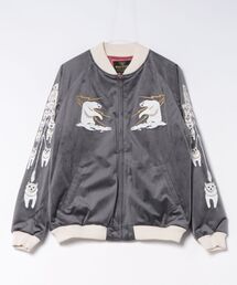 HOUSTON(�q���[�X�g��)�́yHOUSTON�zVELVETEEN SOUVENIR JACKET(�X�J�W����)