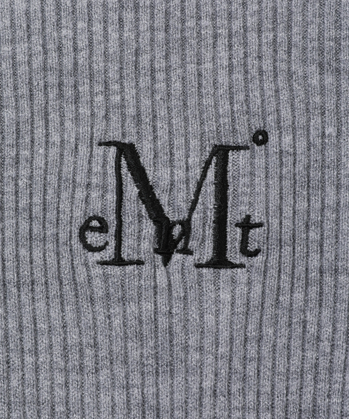 MUCENT(ムセント)の「アリモ ラウンドネック クロップリブニット (3カラー)(ニット/セーター・レディース・ブラック/グレー/アイボリー・FREE)」の15枚目の写真