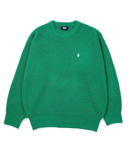 GAKKAI UNIONS(ガッカイユニオンズ)の「クルーネックハッチニットグリーン(ニット/セーター・レディース・その他・MEDIUM/LARGE)」の2枚目の写真