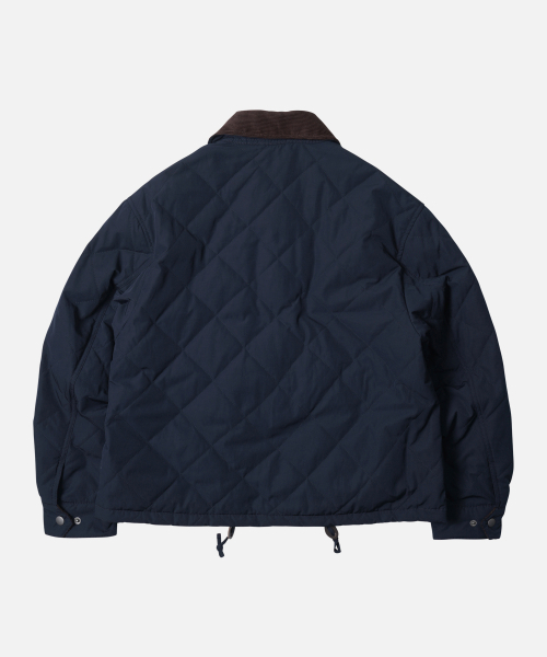 FRIZMWORKS(フリズムワークス)の「QUILTED HERITAGE HUNTING JACKET _ NAVY(ミリタリージャケット・メンズ・その他・SMALL/MEDIUM/LARGE)」の3枚目の写真