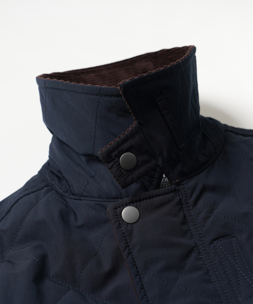 FRIZMWORKS(フリズムワークス)の「QUILTED HERITAGE HUNTING JACKET _ NAVY(ミリタリージャケット・メンズ・その他・SMALL/MEDIUM/LARGE)」の5枚目の写真