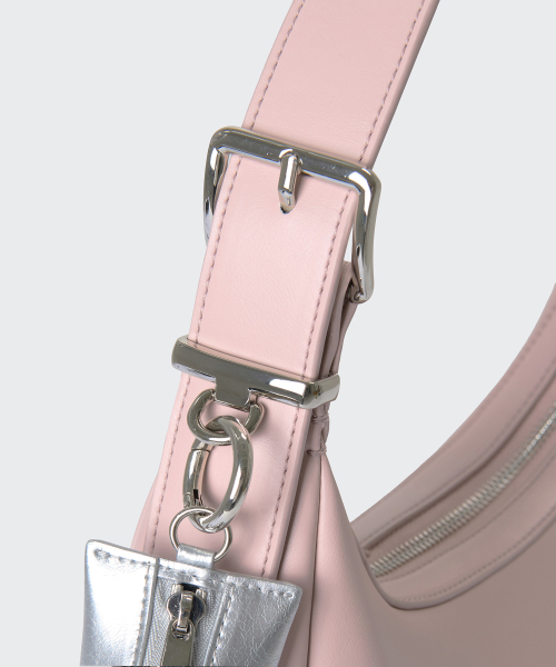 MUSINSA STANDARD WOMAN（ムシンサスタンダードウーマン）の「アーチホーボバッグ [ベイビーピンク]（ショルダーバッグ・レディース・その他・FREE）」の10枚目の写真