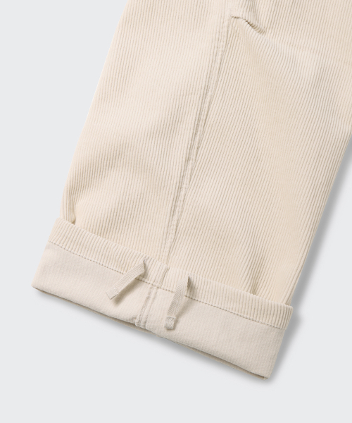 MUSINSA STANDARD（ムシンサスタンダード）の「コーデュロイパラシュートパンツ[クリーム]（その他パンツ・メンズ・その他・38/26/27/28/29/36/34/32/30/31/33）」の11枚目の写真